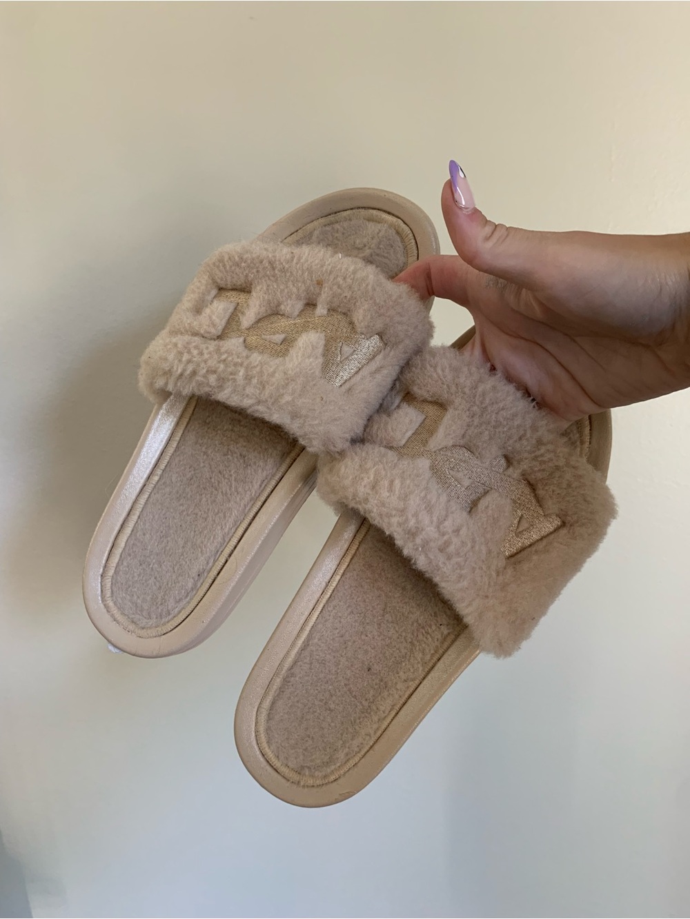 Plush Athletic Propulsion Labs Women’s Shearling Slides